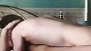 Муж спрятался в шкафу и снял еблю супруги давалки с его лучшим другом